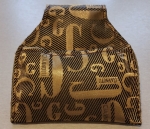 Kreidebeutel Phoenix Design Gold dunkel